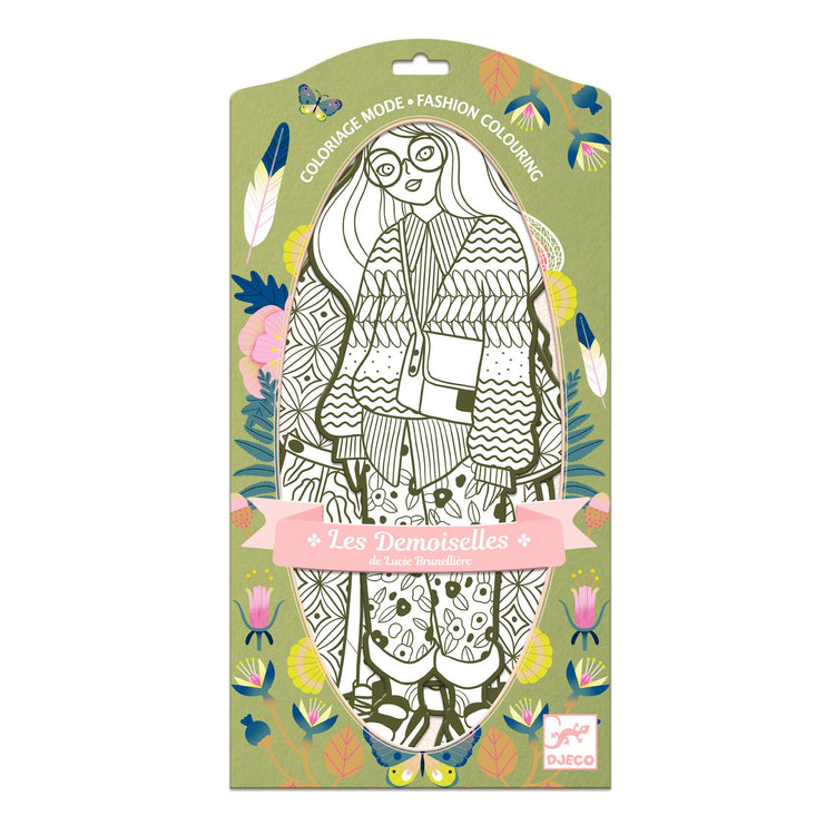 Demoiselle Bowie & Friends Coloring Paper Dolls 6+ - 4