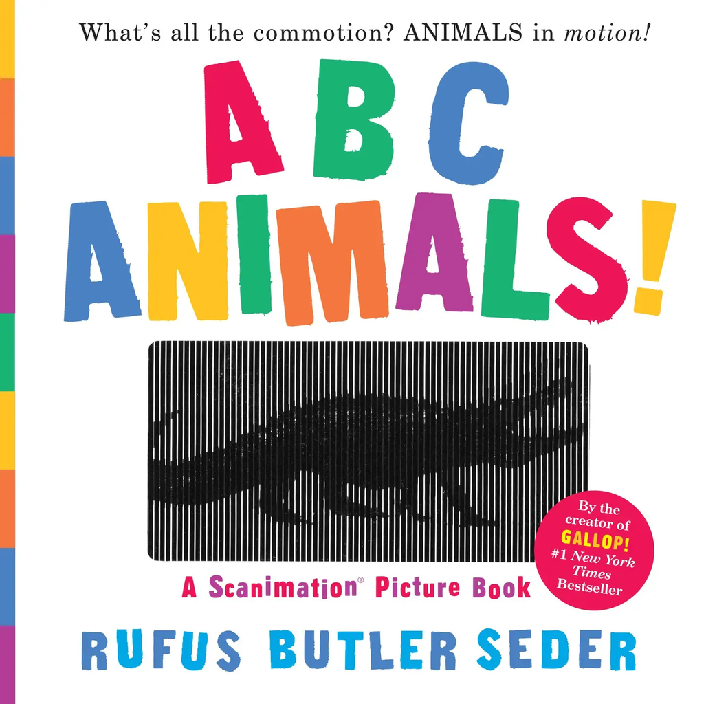 Scanimation | ABC Animals Board Book - 1