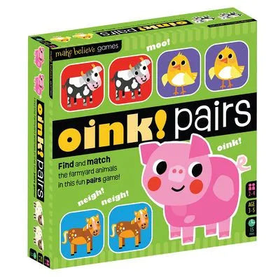 Oink! Pairs Matching Game