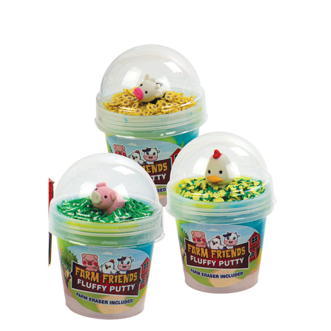 FLUFFY PUTTY | FARM - CR Toys