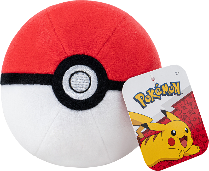 Pokemon Poke Ball Plush For Ages 2+