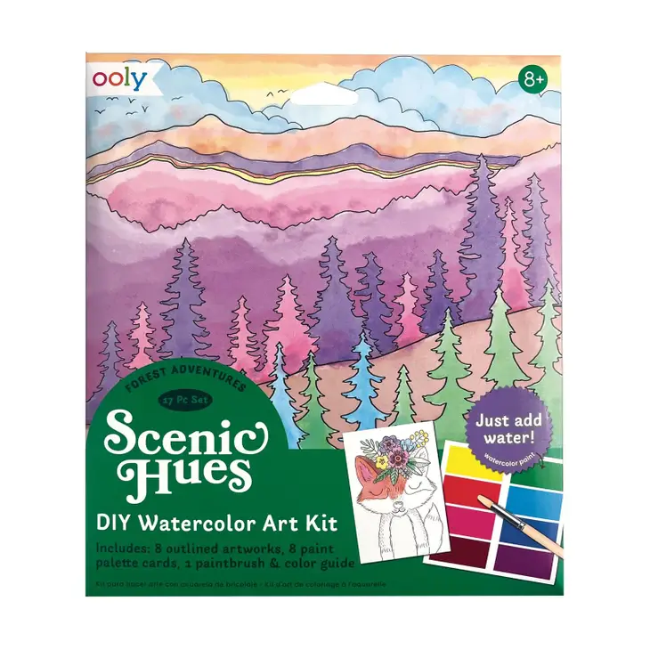 Scenic Hues DYI Water Kit Forest Adventure 161-104 - 4