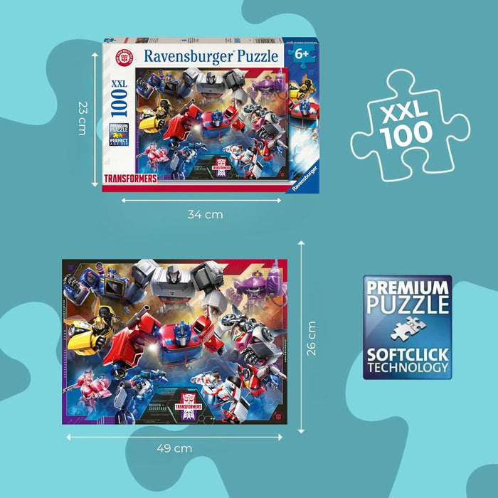 Puzzle | Transformers | 100 Pc XXL - CR Toys