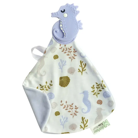 Munch It Blanket- Seahorse Teether For Ages 0Mons+