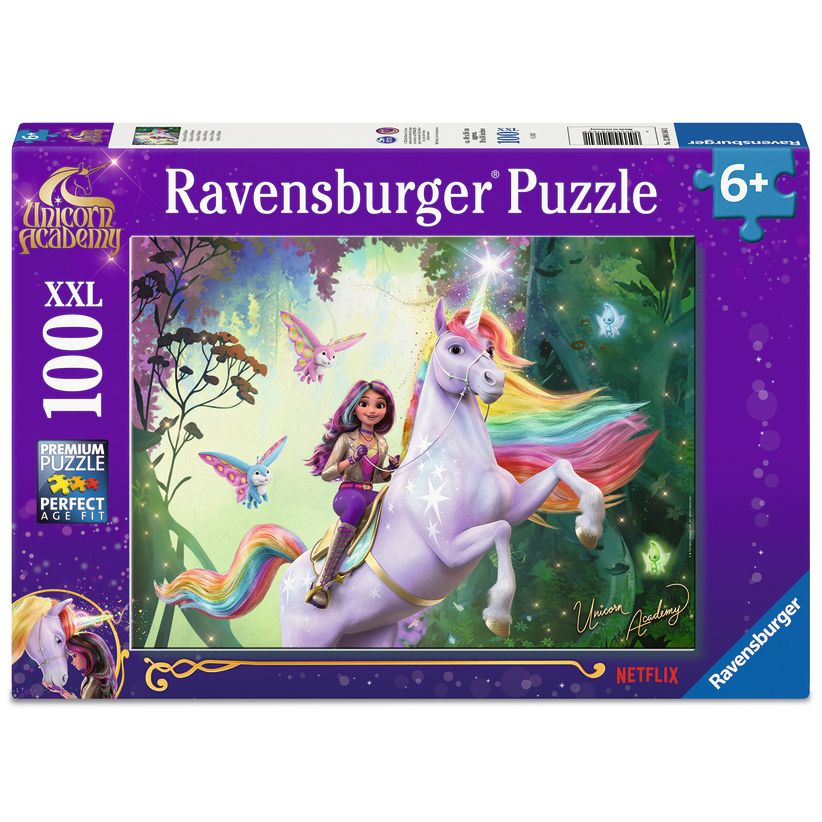 Puzzle | Unicorn Academy | 100 Pc XXL Puzzle - CR Toys