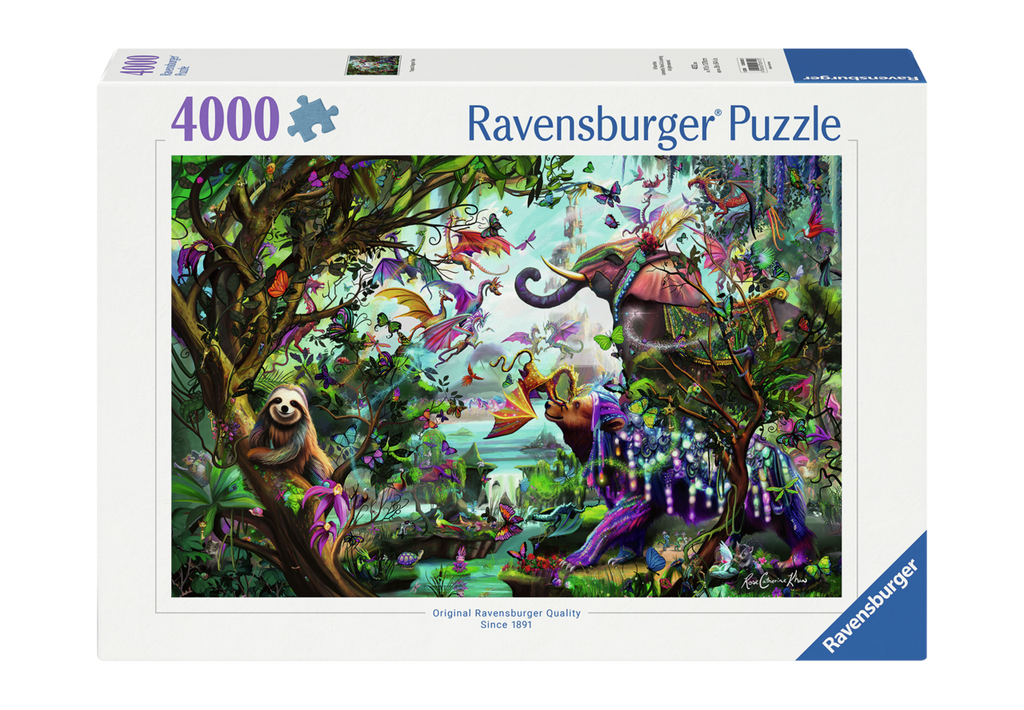 Puzzle | Tropical Dragons 4000pc - CR Toys
