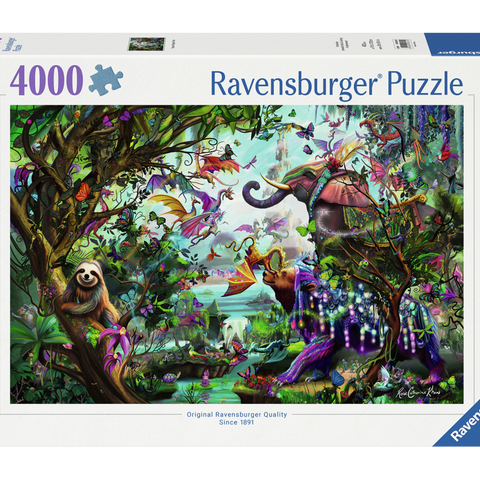 Puzzle | Tropical Dragons 4000pc - CR Toys