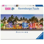 Puzzle | Night Glow on Ocean Drive Panoramic | 1000 Pc - CR Toys