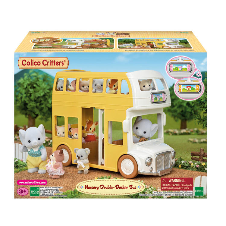 Calico Critters | Nursery Double Decker Bus 3+ - 1