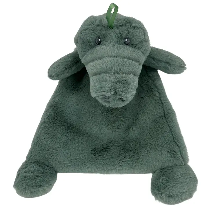 Crinkle Cuddler | Sensory Plush Gator - CR Toys