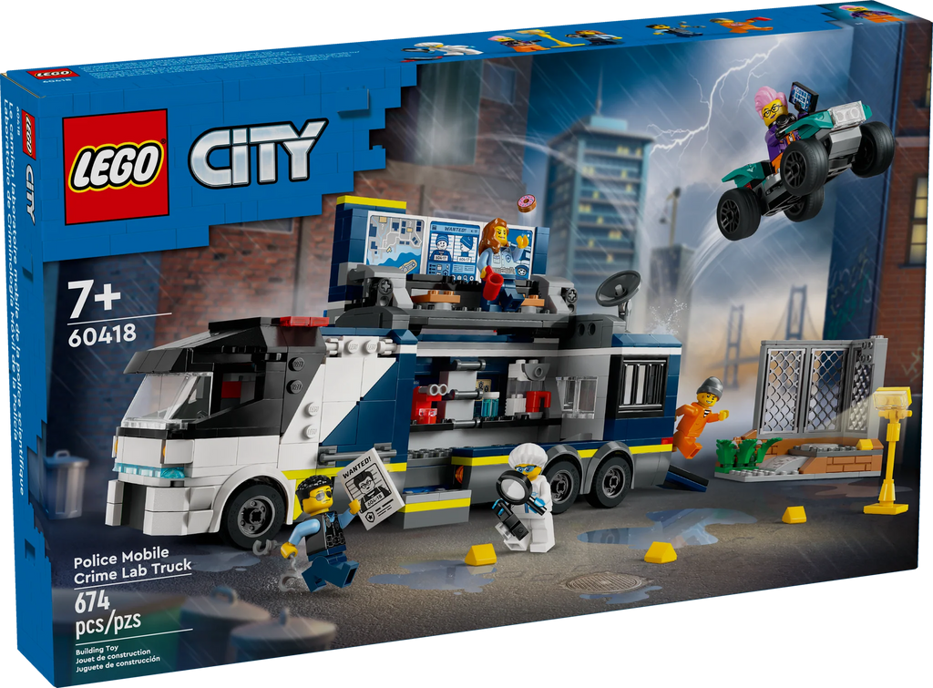 Lego City Police Mobil Crime Lab Truck