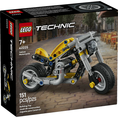 Lego Technic | Yellow Motorcycle - CR Toys