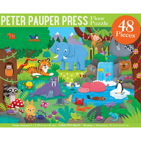 Animal Kingdom | Floor Puzzle 48PC - 1