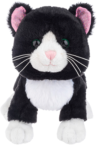 Webkinz Next | Black & White Cat - 1