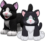 Webkinz Next | Black & White Cat - 2