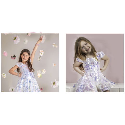 Sequins Concert Queen Dress, Size 5/6 for Ages 5+