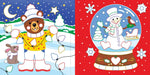 Peter Pauper Press Color By Foil Sticker Book Christmas