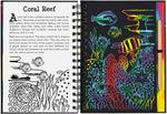 coral reefs scratch and sketch