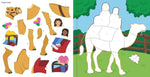 my first color by sticker book at the zoo
