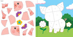 my first color by sticker book baby animals