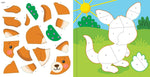 my first color by sticker book baby animals
