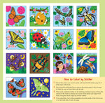 Butterflies and Bugs sticker book inside pages