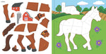 Peter Pauper Press Farm Animals sticker book