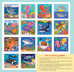 Peter Pauper Press Under the Sea sticker book