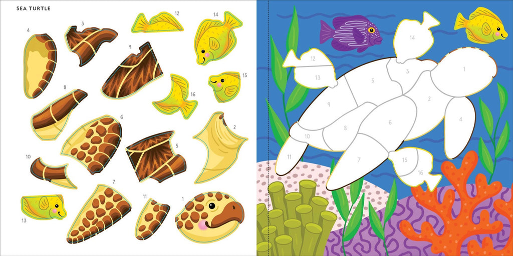 Peter Pauper Press Under the Sea sticker book