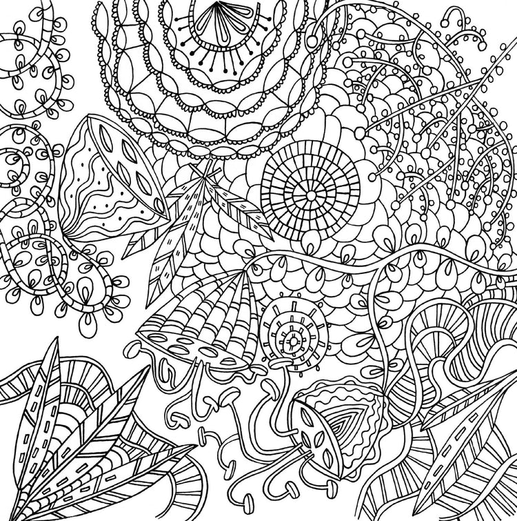 serenity artists coloring book