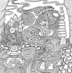 serenity artists coloring book