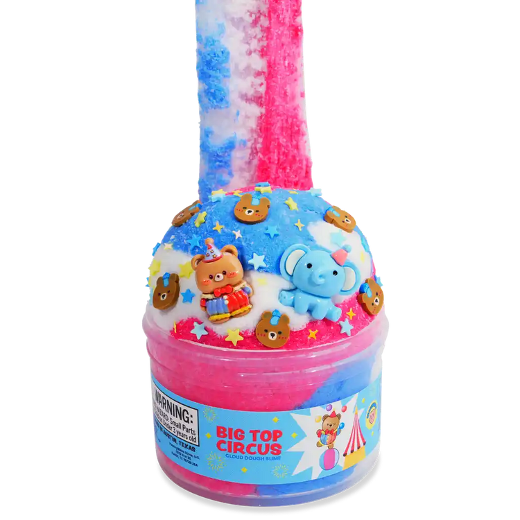 Peachybbies Slime | Big Top Circus Cloud Dough Slime - 4