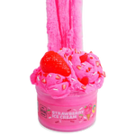 Peachybbies Slime | Strawberry Ice Cream Cloud Dough Slime - 4