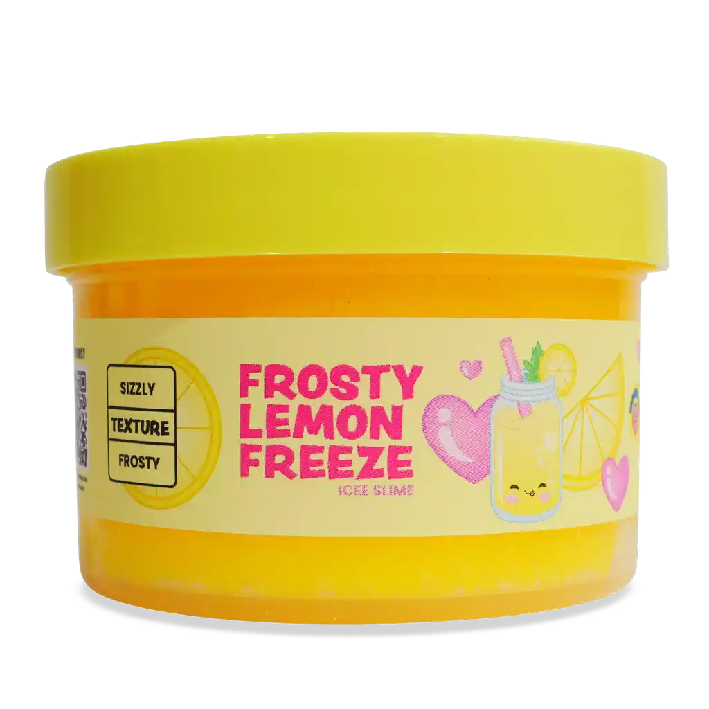 Peachybbies Slime | Frosty Lemon Freeze Icee Slime - 3