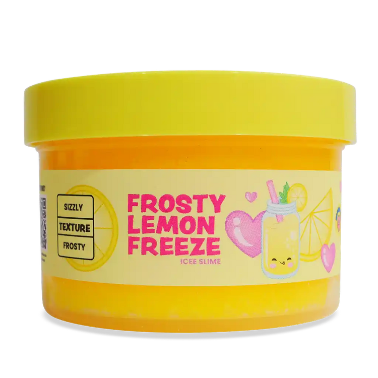 Peachybbies Slime | Frosty Lemon Freeze Icee Slime - 3