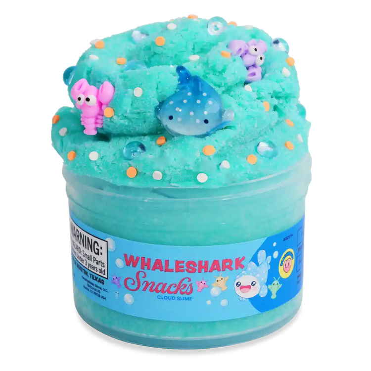 Peachybbies Slime | Whale Shark Snacks Cloud Slime - 1