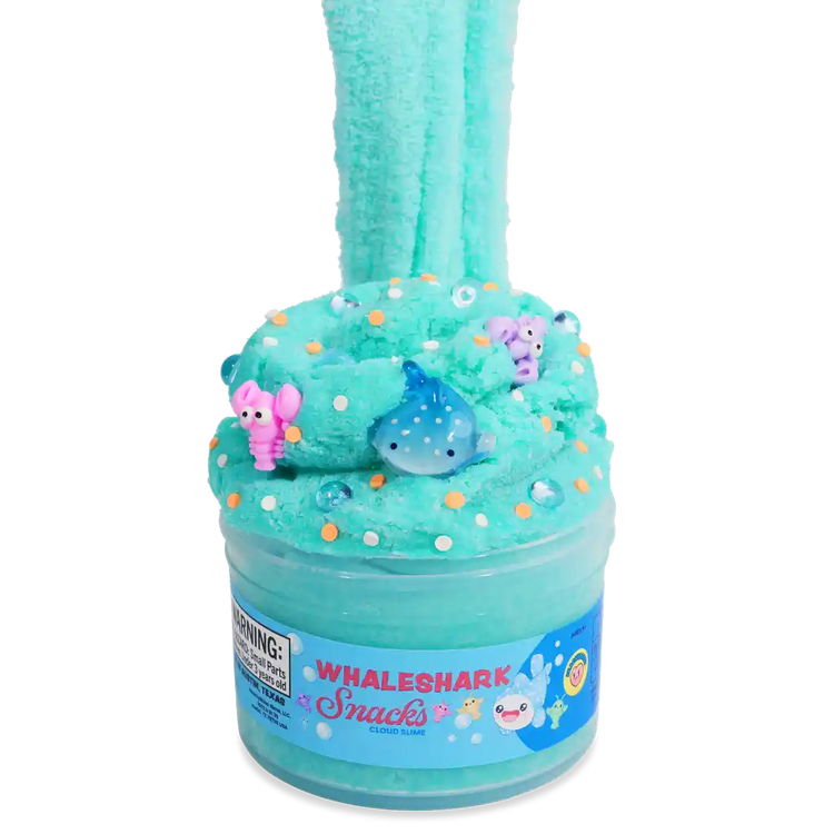 Peachybbies Slime | Whale Shark Snacks Cloud Slime - 4