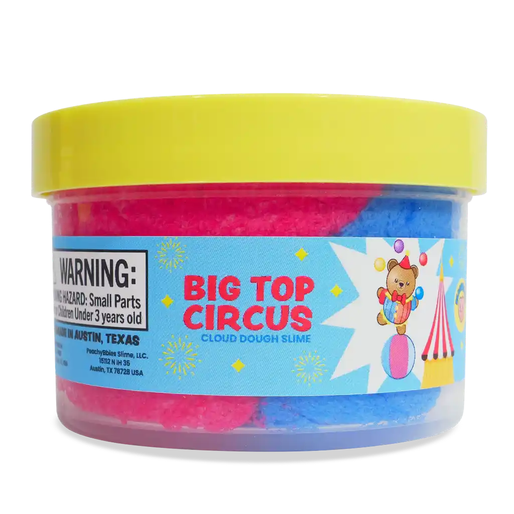 Peachybbies Slime | Big Top Circus Cloud Dough Slime - 3