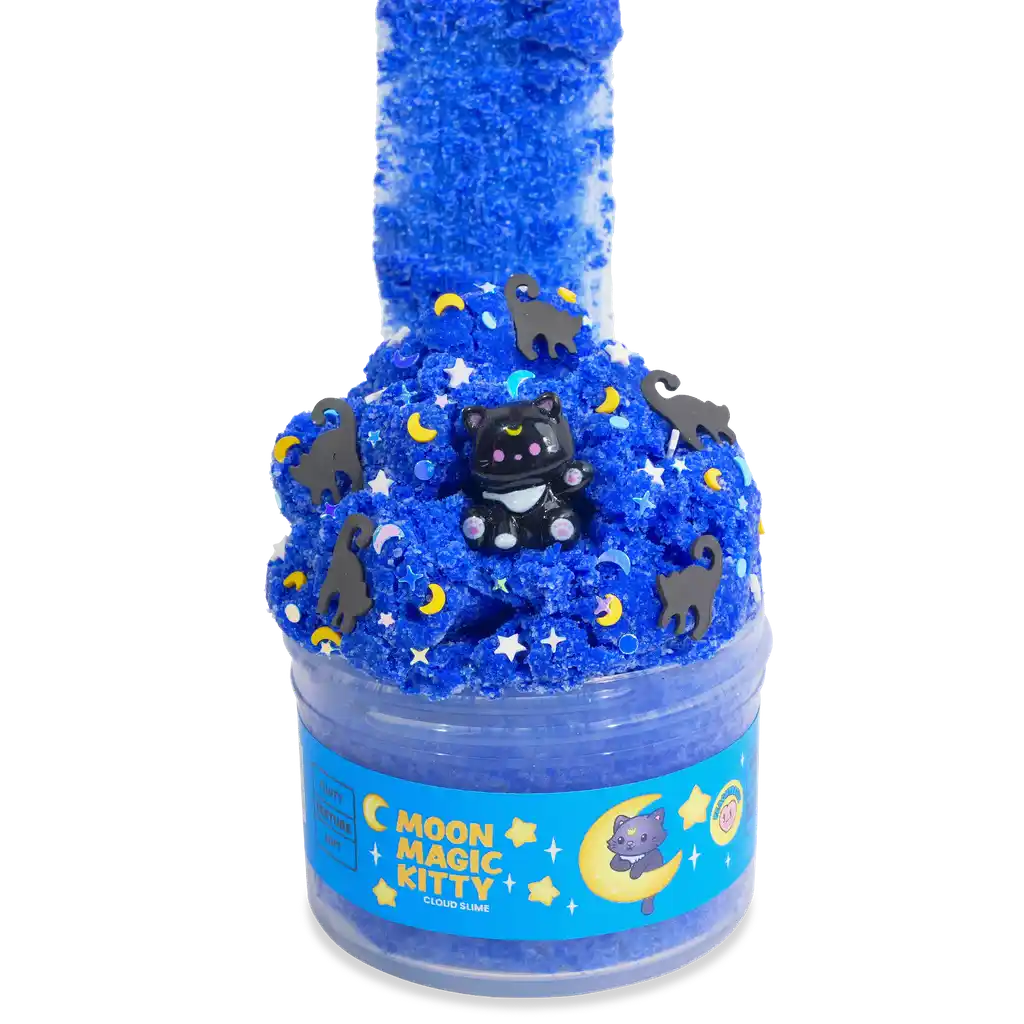 Peachybbies Slime | Moon Magic Kitty Cloud Slime - 4
