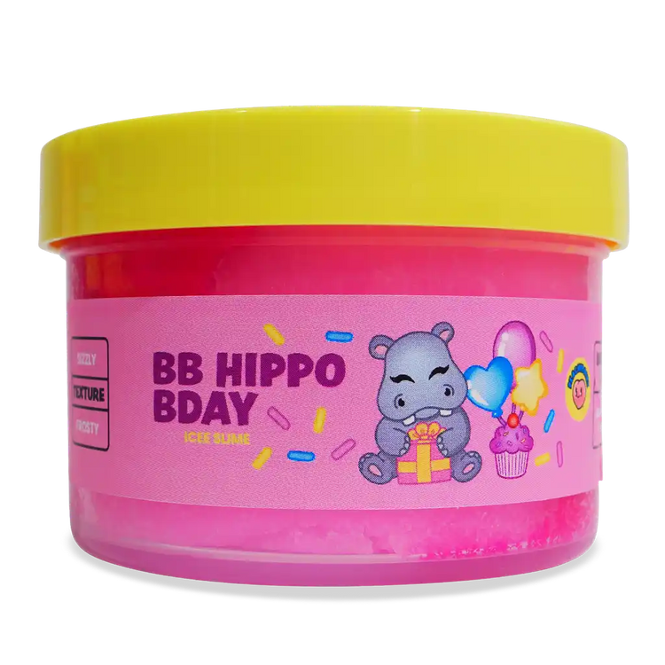 Peachybbies Slime | BB Hippo Bday Icee Slime - 3