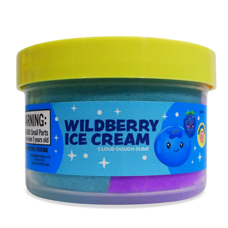 Peachybbies Slime | Wildberry Ice Cream Cloud Dough Slime - 3