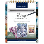 Reverse Coloring and Doodling Book Monochrome