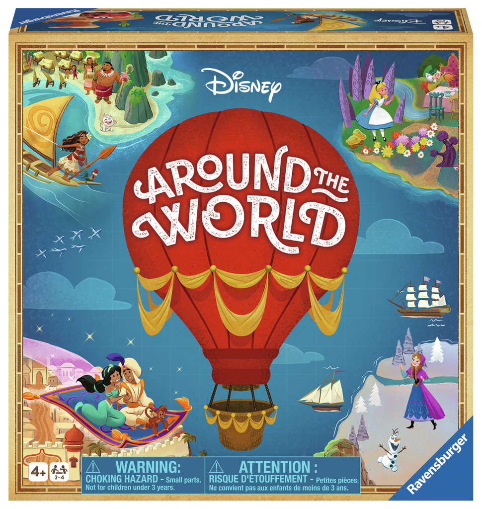 Disney Around The World Game For Ages 4+