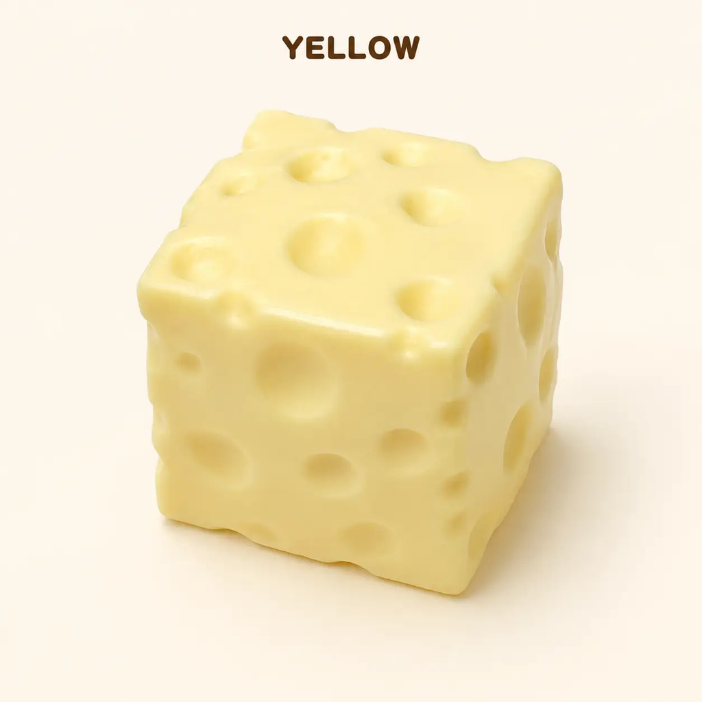 Crunchy Cheese Block | Squishy Toy 5+ - 1