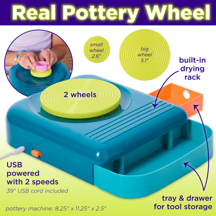 Pottery Studio | Neon Glow 8+ - CR Toys