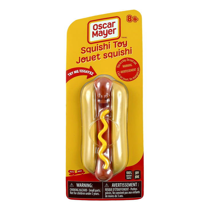 Incredible Squishy | Oscar Mayer Hot Dog Squishi - CR Toys