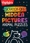 Highlights Scratch-Off Hidden Pictures Animal Puzzle For Ages 6+