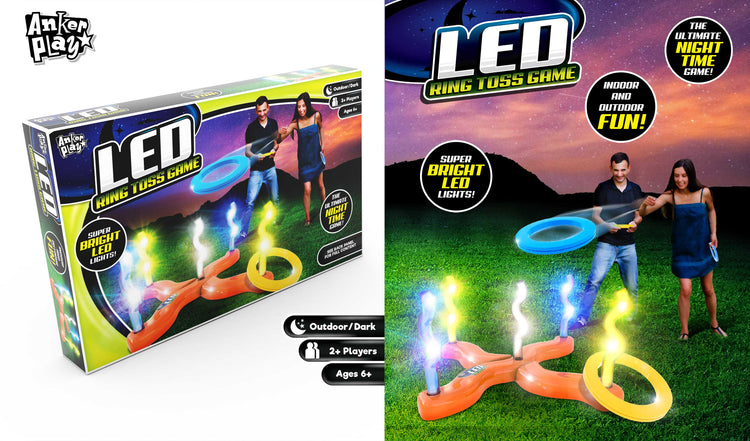 Led Ring Toss For Ages 6+