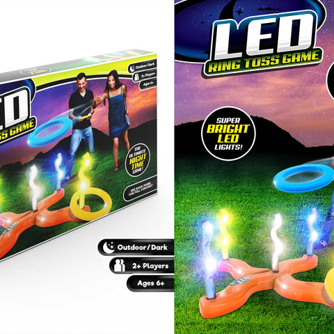 Led Ring Toss For Ages 6+