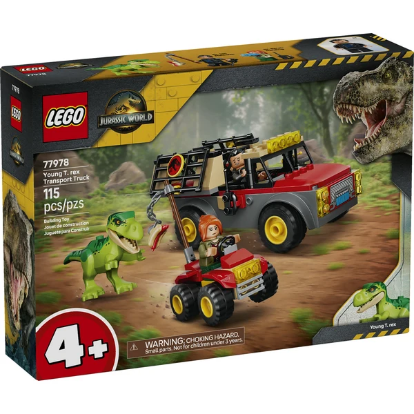 Lego Jurassic World | Young T-Rex Transporter 115 pcs 4+ - 1